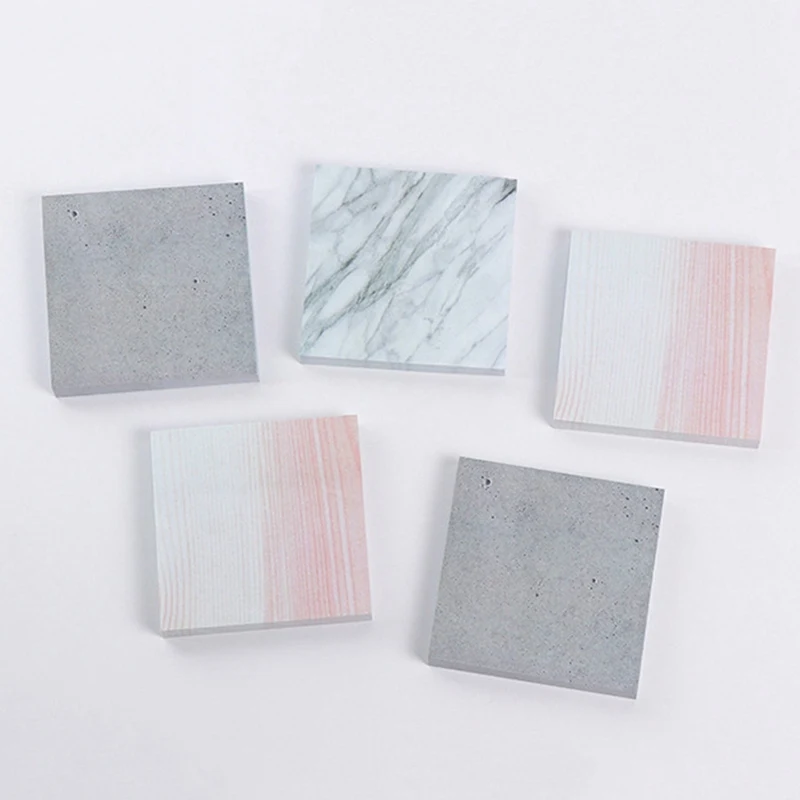 1PC The Color Of Marble Notepad Self Adhesive Memo Pad Sticky Notes Bookmark School Office Supply For Students
1PC The Color Of Marble Notepad Self Adhesive Memo Pad Sticky Notes Bookmark School Office Supply For Students