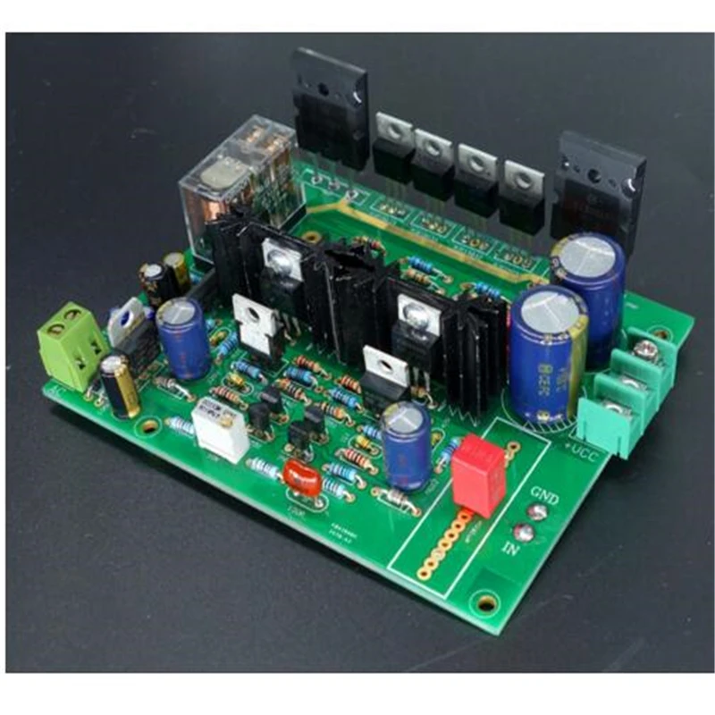 Refer to the Swiss Imitate DARTZEEL 150W*2 hifi amplifier board No feedback power amplifier board
Refer to the Swiss Imitate DARTZEEL 150W*2 hifi amplifier board No feedback power amplifier board