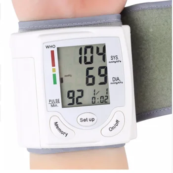 Automatic Sphygmomanometer Digital LCD Display Wrist Blood Pressure Monitor Heart Beat Rate Pulse Meter Health Care+Retail Box
Automatic Sphygmomanometer Digital LCD Display Wrist Blood Pressure Monitor Heart Beat Rate Pulse Meter Health Care+Retail Box