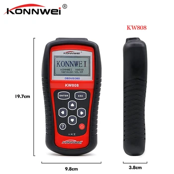 KONNWEI KW808 OBD2 Code Reader CAN Engine Reset Tool Auto Scanner Coverage(us Asian & European) like MS509
KONNWEI KW808 OBD2 Code Reader CAN Engine Reset Tool Auto Scanner Coverage(us Asian & European) like MS509