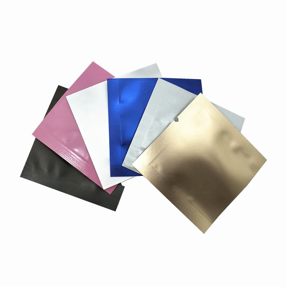 5000Pcs Mini Multi-colored Flat Pure Aluminum Foil Packing Bag Snack Tea Mylar Heat Sealable Storage Pouch Retail Pack Packaging
5000Pcs Mini Multi-colored Flat Pure Aluminum Foil Packing Bag Snack Tea Mylar Heat Sealable Storage Pouch Retail Pack Packaging
