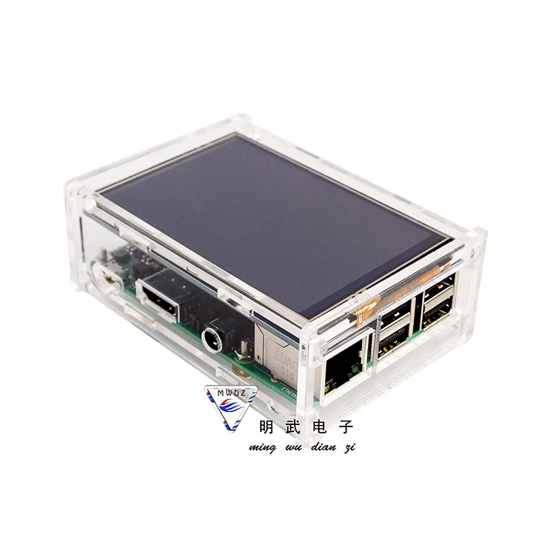 Acrylic Case Compatible for Raspberry Pi 2 Pi3 Model B Original 3.5" LCD TFT Touch Screen Display
Acrylic Case Compatible for Raspberry Pi 2 Pi3 Model B Original 3.5" LCD TFT Touch Screen Display