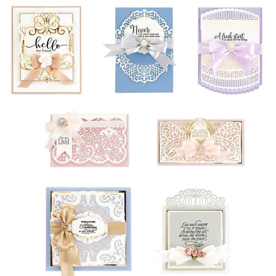 Lace collection 2019 NEW Metal Cutting Dies Scrapbooking for Card Making Photo Album DIY Embossing Cuts Lucky Goddess Craft
Lace collection 2019 NEW Metal Cutting Dies Scrapbooking for Card Making Photo Album DIY Embossing Cuts Lucky Goddess Craft