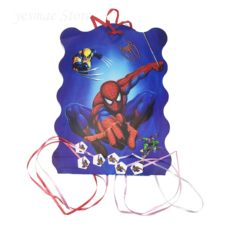 1PCS 40*29cm spider man folding Pinata children girls boys Birthday Party supplies happy birthday decoration
1PCS 40*29cm spider man folding Pinata children girls boys Birthday Party supplies happy birthday decoration