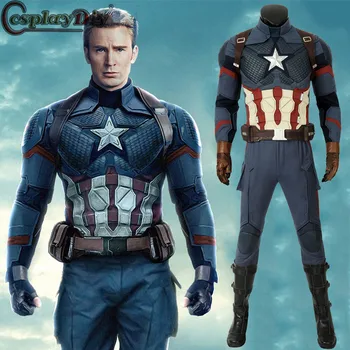 Cosplaydiy Avengers Endgame Captain America Cosplay costume full set Outfit Steve Rogers Superhero Jumpsuit Boots Custom Made
Cosplaydiy Avengers Endgame Captain America Cosplay costume full set Outfit Steve Rogers Superhero Jumpsuit Boots Custom Made