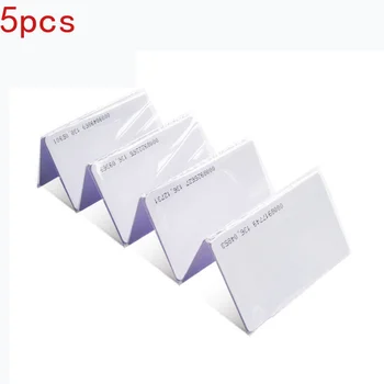 5PCS RFID Tag 125KHz TK4100/T5577 copy and Readable ID Cards Proximity Fobs Access Control
5PCS RFID Tag 125KHz TK4100/T5577 copy and Readable ID Cards Proximity Fobs Access Control