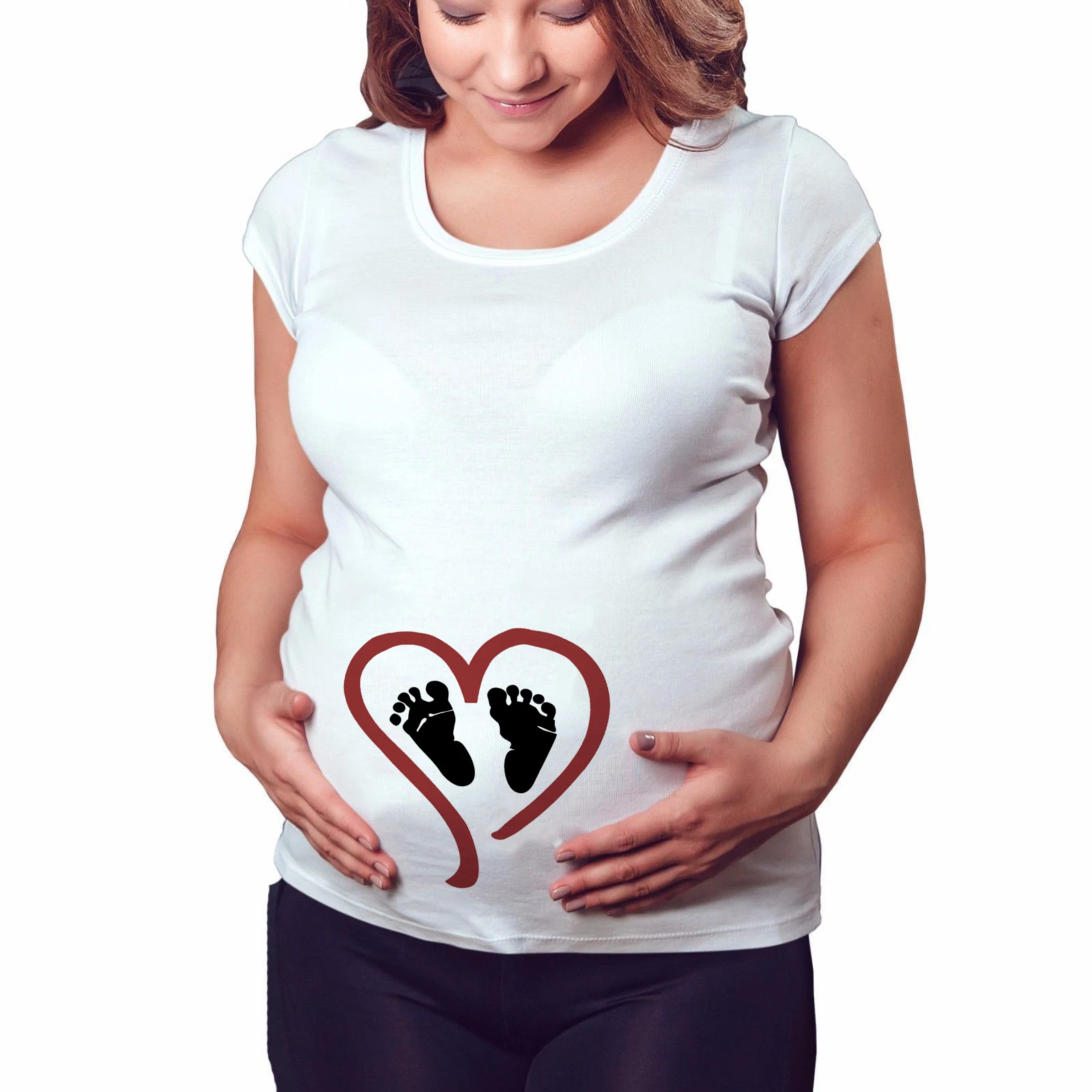 2020 New Summer Pregnancy Cartoon Tee Baby Print Women Maternity Pregnant Short Sleeve T-shirt Funny Tops Clothes
2020 New Summer Pregnancy Cartoon Tee Baby Print Women Maternity Pregnant Short Sleeve T-shirt Funny Tops Clothes