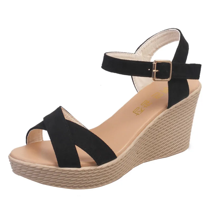 Fashion Sandals Women Shoes Fish Mouth Non-slip Platform Slope High Heels Sandals Buckle Strap Sandals For Women Ladies
Fashion Sandals Women Shoes Fish Mouth Non-slip Platform Slope High Heels Sandals Buckle Strap Sandals For Women Ladies