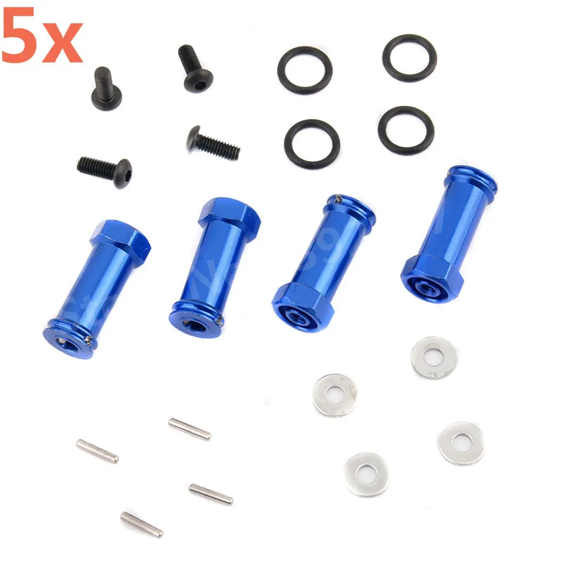 5 sets RC Car 1/10 Scale Upgrade Parts Aluminum Alloy 12mm Wheel Hex Hub Extension Adapter 30mm Hex Drive For Traxxas Slash 4x4
5 sets RC Car 1/10 Scale Upgrade Parts Aluminum Alloy 12mm Wheel Hex Hub Extension Adapter 30mm Hex Drive For Traxxas Slash 4x4