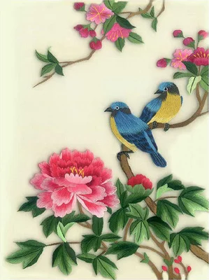 DIY 100% Mulberry Silk Suzhou Embroidery Sets Printed Patterns Needlework Kits Birds, Fishes,and Flowers
DIY 100% Mulberry Silk Suzhou Embroidery Sets Printed Patterns Needlework Kits Birds, Fishes,and Flowers