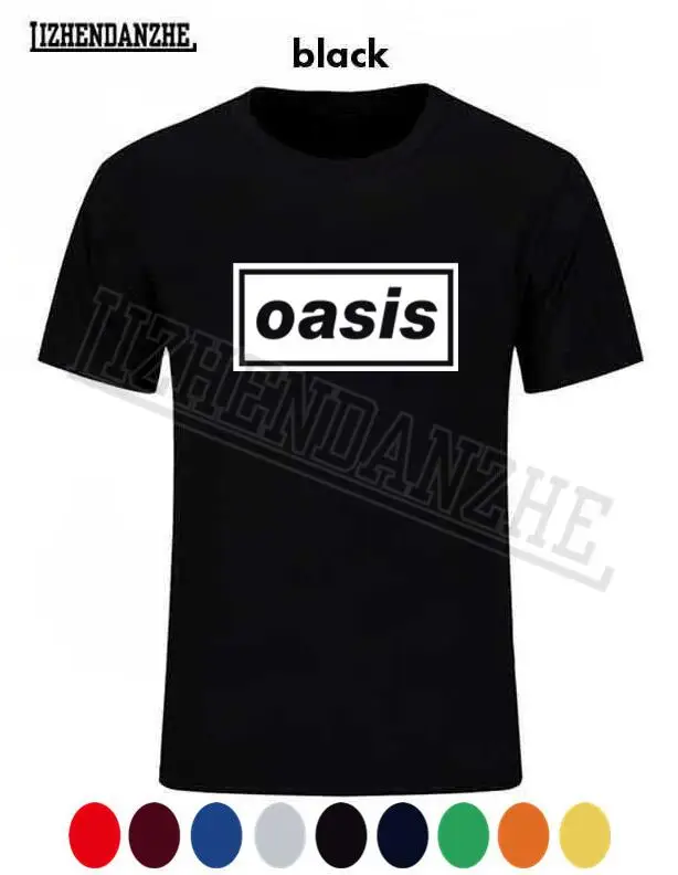 Fashion Oasis Print T-shirt New Men Short Sleeve O Neck Cotton Rock Men Tee Shirt Casual Men Top t shirt Tee FreeShipping GIFT
Fashion Oasis Print T-shirt New Men Short Sleeve O Neck Cotton Rock Men Tee Shirt Casual Men Top t shirt Tee FreeShipping GIFT