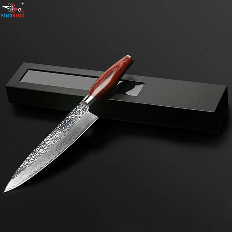 FINDKING new damascus steel blade color wood handle stone shape 8 inch damascus knife chef knife 67 layers damascus steel
FINDKING new damascus steel blade color wood handle stone shape 8 inch damascus knife chef knife 67 layers damascus steel