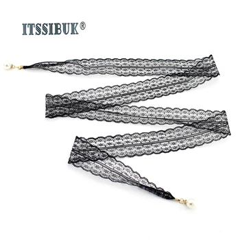 ITSSIBUK Spring and summer new female pearl pendant waist rope female decorative dress lace knot belt
ITSSIBUK Spring and summer new female pearl pendant waist rope female decorative dress lace knot belt
