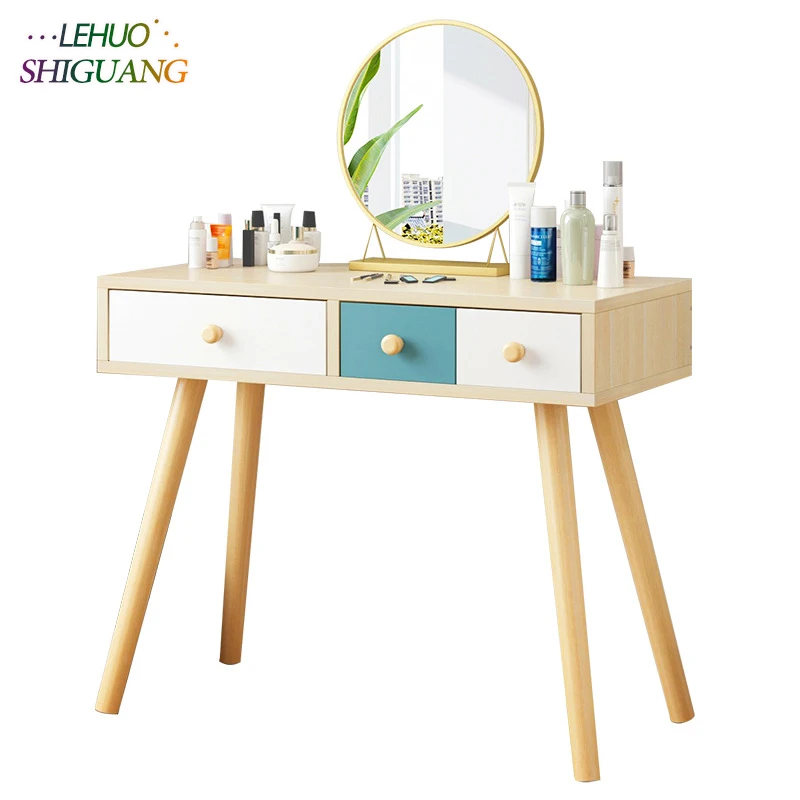 Bedroom Dressers Wooden Dressing table With drawer cosmetic organizer Storage cabinet fashion Computer Desk bedroom Furniture
Bedroom Dressers Wooden Dressing table With drawer cosmetic organizer Storage cabinet fashion Computer Desk bedroom Furniture