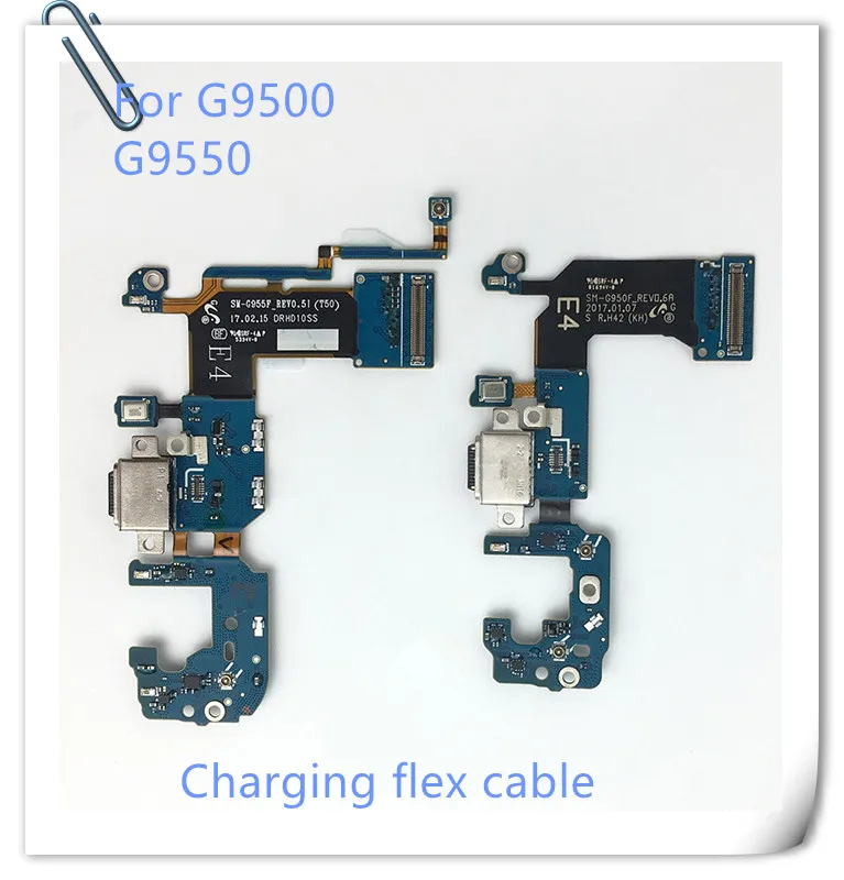 Зарядки Порты и разъёмы шлейф ble для Samsung S8 плюс G955U G955F зарядки гибкий кабель G950F