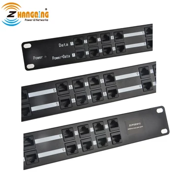 ZQPOEI012 Passive12 Port PoE Injector 100Mbps PoE Patch Panel 48V For CCTV Camera 24V For MikroTik Routerboard
ZQPOEI012 Passive12 Port PoE Injector 100Mbps PoE Patch Panel 48V For CCTV Camera 24V For MikroTik Routerboard