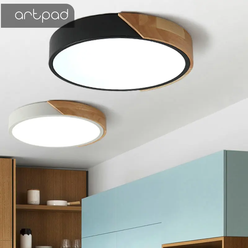 Artpad Led Lights Drop Ceiling Ultra Thin Round Nordic Ceiling
