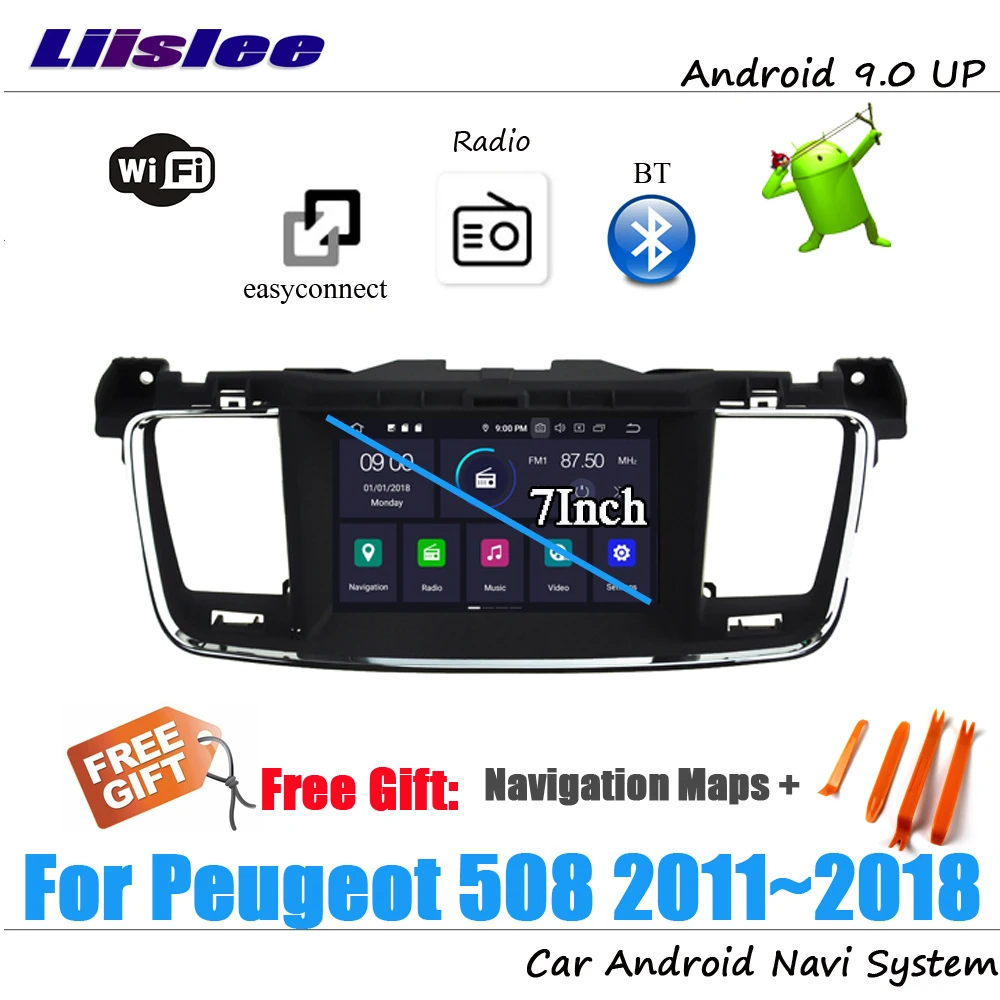 Liislee Android 9 4+32G For Peugeot 508 2011~2018 Stereo Car Video Carplay GPS Navi Map Navigation System Multimedia
Liislee Android 9 4+32G For Peugeot 508 2011~2018 Stereo Car Video Carplay GPS Navi Map Navigation System Multimedia