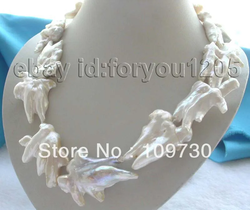 Jewelry 00960 Natural White Reborn Keshi Pearl Necklace 14KGP
Jewelry 00960 Natural White Reborn Keshi Pearl Necklace 14KGP