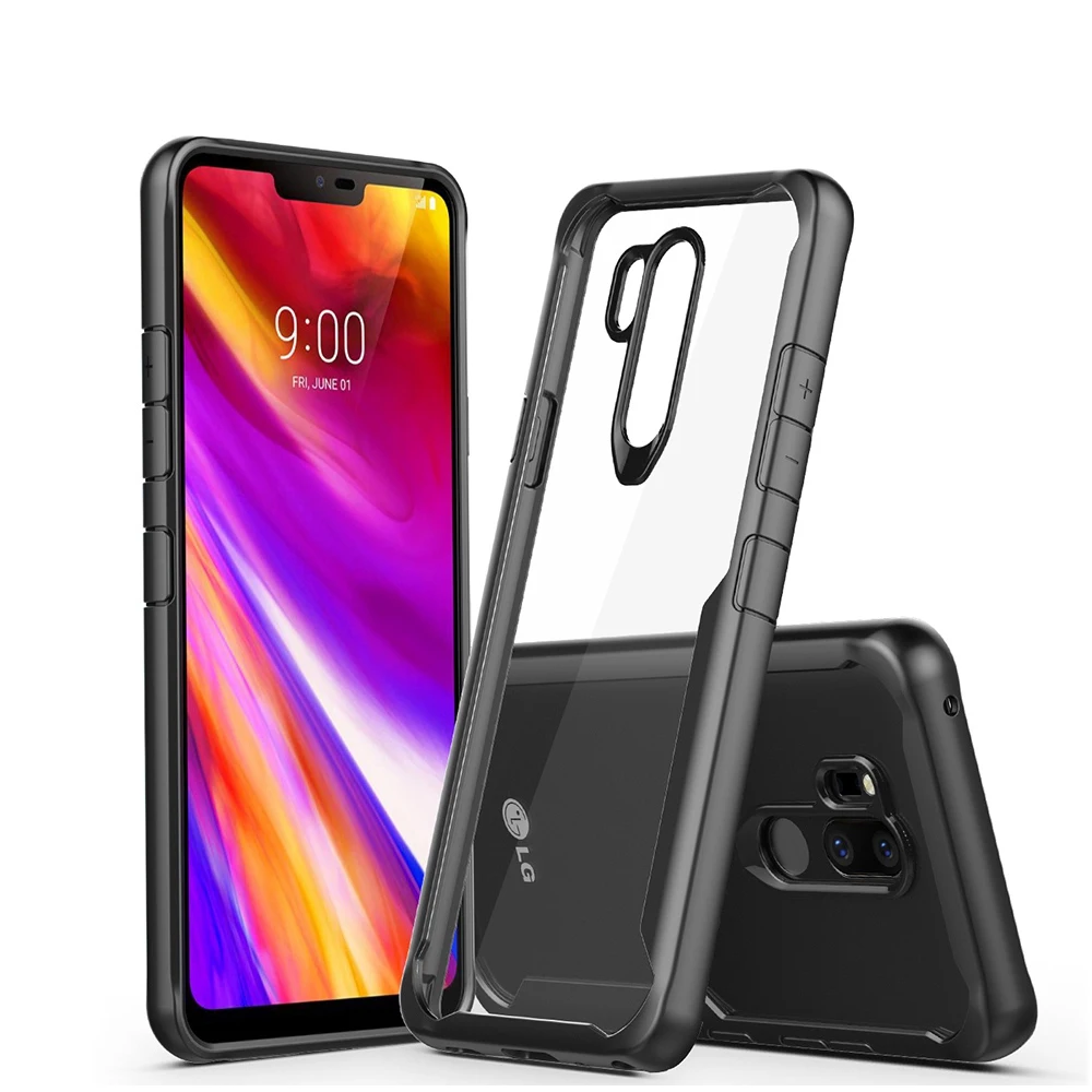 Phone Case For LG G7 Case Cover For LG ThinQ Case Cover Transparent Back Cover For LG G710 6.1 Coque Funda Protective Capa Etui
Phone Case For LG G7 Case Cover For LG ThinQ Case Cover Transparent Back Cover For LG G710 6.1 Coque Funda Protective Capa Etui