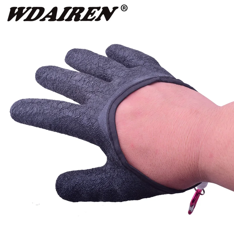 1Pcs Fish Catching Gloves Anti-slip Waterproof PE Nylon Fishing Gloves Anti-cut Bite Gloves Handing Safety with Fishing Tools
1Pcs Fish Catching Gloves Anti-slip Waterproof PE Nylon Fishing Gloves Anti-cut Bite Gloves Handing Safety with Fishing Tools