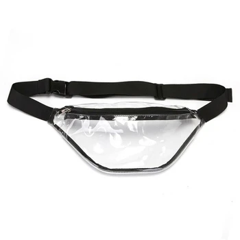 PVC Women Clear Belly Waist Fanny Pack Belt Bag Hip Bum Bag Transparent Chest Pouch
PVC Women Clear Belly Waist Fanny Pack Belt Bag Hip Bum Bag Transparent Chest Pouch