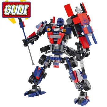 GUDI Transformations Creator Car Blocks 377pcs Bricks Classic Technic Robot Building Blocks Set Educational Toys For Children
GUDI Transformations Creator Car Blocks 377pcs Bricks Classic Technic Robot Building Blocks Set Educational Toys For Children