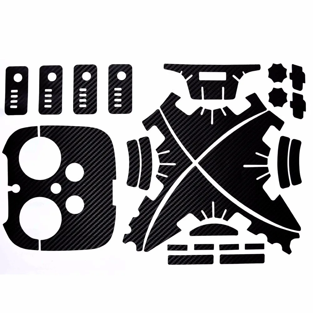 Protective Carbon Fiber Decal Skin Sticker Cover Wrap For DJI Phantom 3 advanced professional Quadcopter Shell & Transmitter
Protective Carbon Fiber Decal Skin Sticker Cover Wrap For DJI Phantom 3 advanced professional Quadcopter Shell & Transmitter