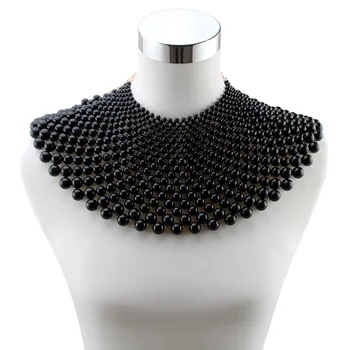 Florosy Maxi Chain Handmade Bead Chunky Big Pendant Necklace for Women Ball Braided Metal Choker Collar Necklace Accessores New
Florosy Maxi Chain Handmade Bead Chunky Big Pendant Necklace for Women Ball Braided Metal Choker Collar Necklace Accessores New