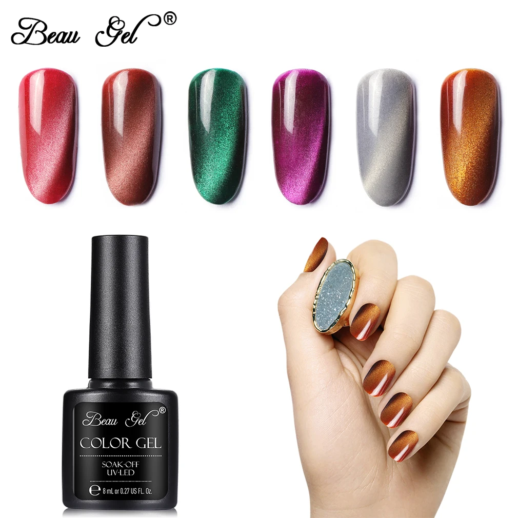 Beau Gel 8ml Wide Line Cat Eye Gel Nail Polish Semi Permanent Soak Off UV LED Gel Lacquer Magnetic Hybrid Varnish Nail Art DIY
Beau Gel 8ml Wide Line Cat Eye Gel Nail Polish Semi Permanent Soak Off UV LED Gel Lacquer Magnetic Hybrid Varnish Nail Art DIY