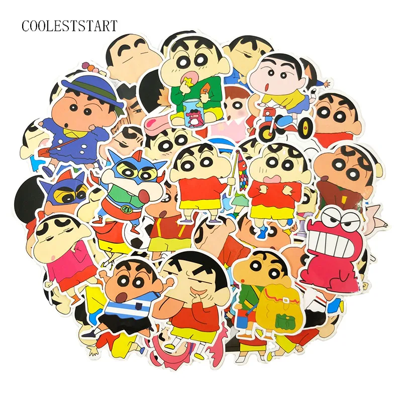 50Pcs/pack Crayou Shin-chan Stickers Classic Japanese Anime For Laptop Luggage Motorcycle Skateboard luggage Guitar Cute Style
50Pcs/pack Crayou Shin-chan Stickers Classic Japanese Anime For Laptop Luggage Motorcycle Skateboard luggage Guitar Cute Style