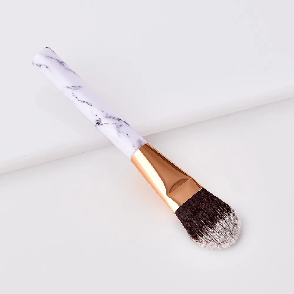 1pc Marble Pattern Makeup Brush Cosmetic Powder Blush Liquid Foundation Soft Face Brusher Beauty Tool 
1pc Marble Pattern Makeup Brush Cosmetic Powder Blush Liquid Foundation Soft Face Brusher Beauty Tool