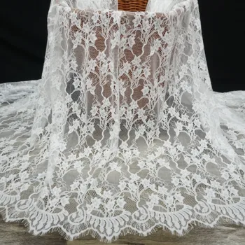 Thick quality 3m/piece Double edging eyelash french lace fabric 2019 new designs Black, Off white in stock!
Thick quality 3m/piece Double edging eyelash french lace fabric 2019 new designs Black, Off white in stock!