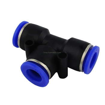 10Pcs "T" Type Pneumatic Connector Tee Union Push In Fitting for Air Pipe joint 4mm-12mm
10Pcs "T" Type Pneumatic Connector Tee Union Push In Fitting for Air Pipe joint 4mm-12mm