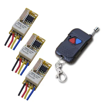 Wireless Remote Control Lighting Switch Remote ON-OFF Power Remote Switch System 3 receiver + 1 Transmitter For Lighting
Wireless Remote Control Lighting Switch Remote ON-OFF Power Remote Switch System 3 receiver + 1 Transmitter For Lighting