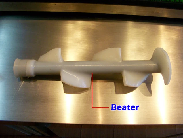 Replacement White Beater Scraper of Ice Cream Machine Spare Parts, Fittings of soft ice cream machines
Replacement White Beater Scraper of Ice Cream Machine Spare Parts, Fittings of soft ice cream machines