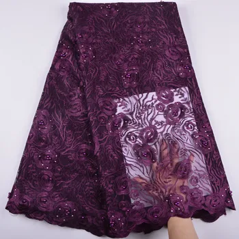 Embroidered Nigerian Net Laces Fabric High Quality French Tulle Lace Fabric For Wedding Dress 5 Yards A1375
Embroidered Nigerian Net Laces Fabric High Quality French Tulle Lace Fabric For Wedding Dress 5 Yards A1375