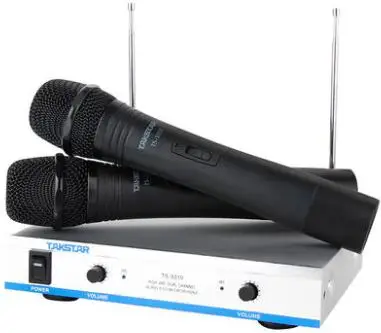 Takstar TS-3310 2-channel stage performance wireless handheld microphone for stage performance / meeting / karaoke
Takstar TS-3310 2-channel stage performance wireless handheld microphone for stage performance / meeting / karaoke