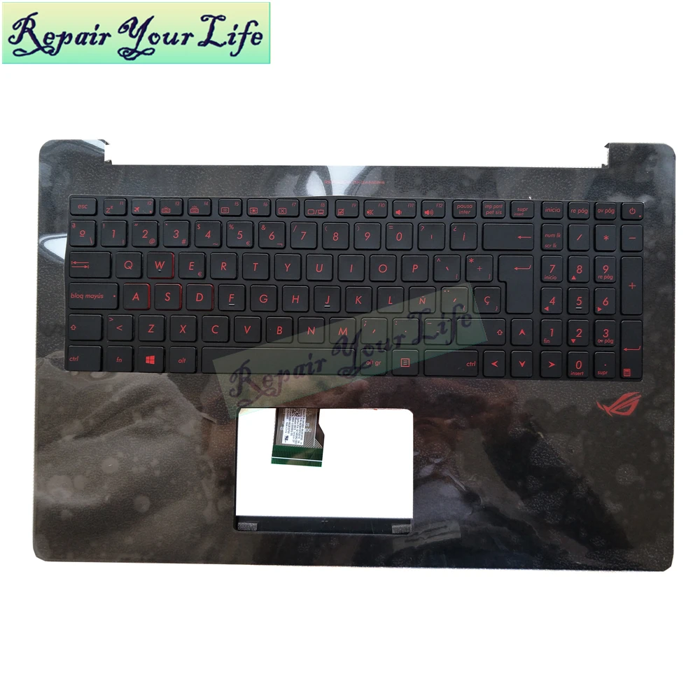 Repair You Life laptop keyboard for Asus UX501JW UX501VW N501VW N501JW SP spain backlit TopCase 90NB0873-R31SP0
Repair You Life laptop keyboard for Asus UX501JW UX501VW N501VW N501JW SP spain backlit TopCase 90NB0873-R31SP0