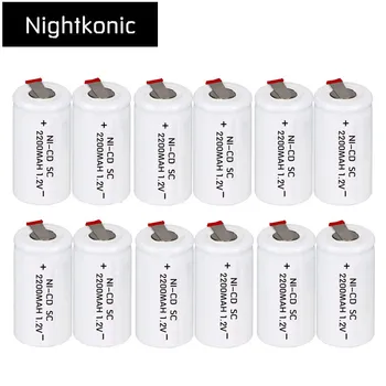 Original 12 pcs/lot SC battery 2200mAh rechargeable subc battery replacement 1.2 v with tab for makita NIGHTKONIC
Original 12 pcs/lot SC battery 2200mAh rechargeable subc battery replacement 1.2 v with tab for makita NIGHTKONIC