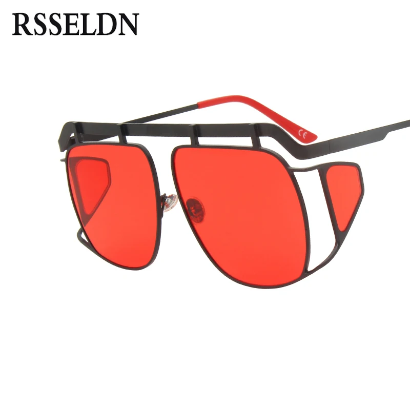 RSSELDN Oversized Sunglasses Women Square Metal Big Frame Side Shields Sun glasses Male Female Vintage Shades Gafas De Sol UV400
RSSELDN Oversized Sunglasses Women Square Metal Big Frame Side Shields Sun glasses Male Female Vintage Shades Gafas De Sol UV400