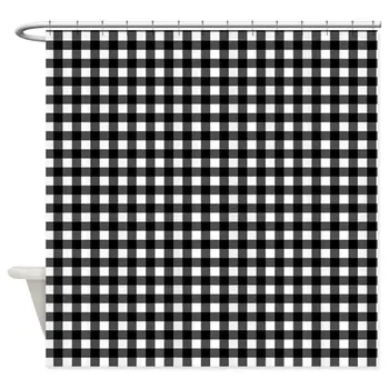 Black White Checkered Plaid Decorative Fabric Shower Curtain For Bathroom Waterproof Polyester Shower Curtain
Black White Checkered Plaid Decorative Fabric Shower Curtain For Bathroom Waterproof Polyester Shower Curtain