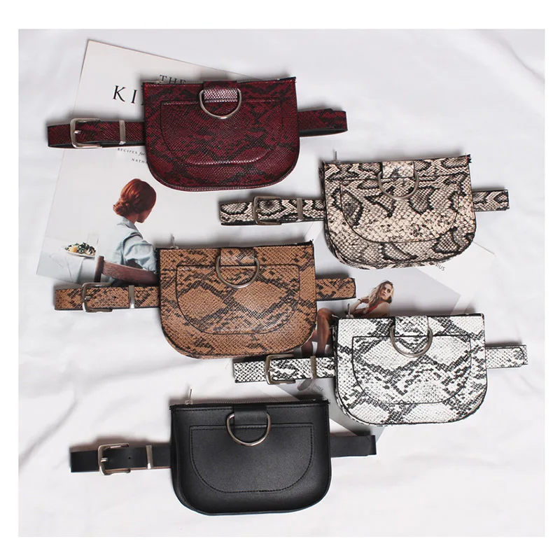 Women Waist Pack Serpentine Fanny Pack Pu Leather Waist Bag Famousl Fashion Snake Skin Waist Belt High quality Female Purse c100
Women Waist Pack Serpentine Fanny Pack Pu Leather Waist Bag Famousl Fashion Snake Skin Waist Belt High quality Female Purse c100