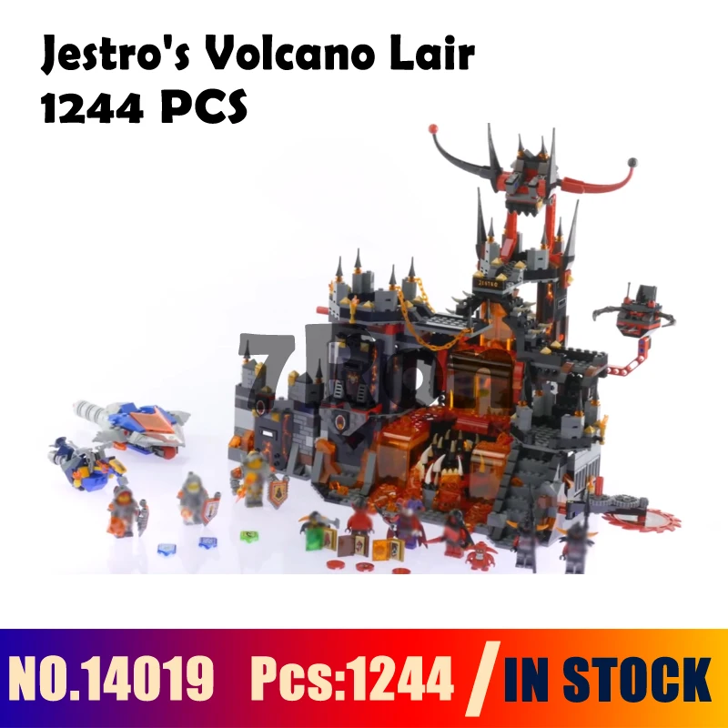 Compatible With lego nexoe knights Blocks 70323 Model building toys hobbies 14019 Jestro's Volcano Lair Educational DIY Bricks
Compatible With lego nexoe knights Blocks 70323 Model building toys hobbies 14019 Jestro's Volcano Lair Educational DIY Bricks