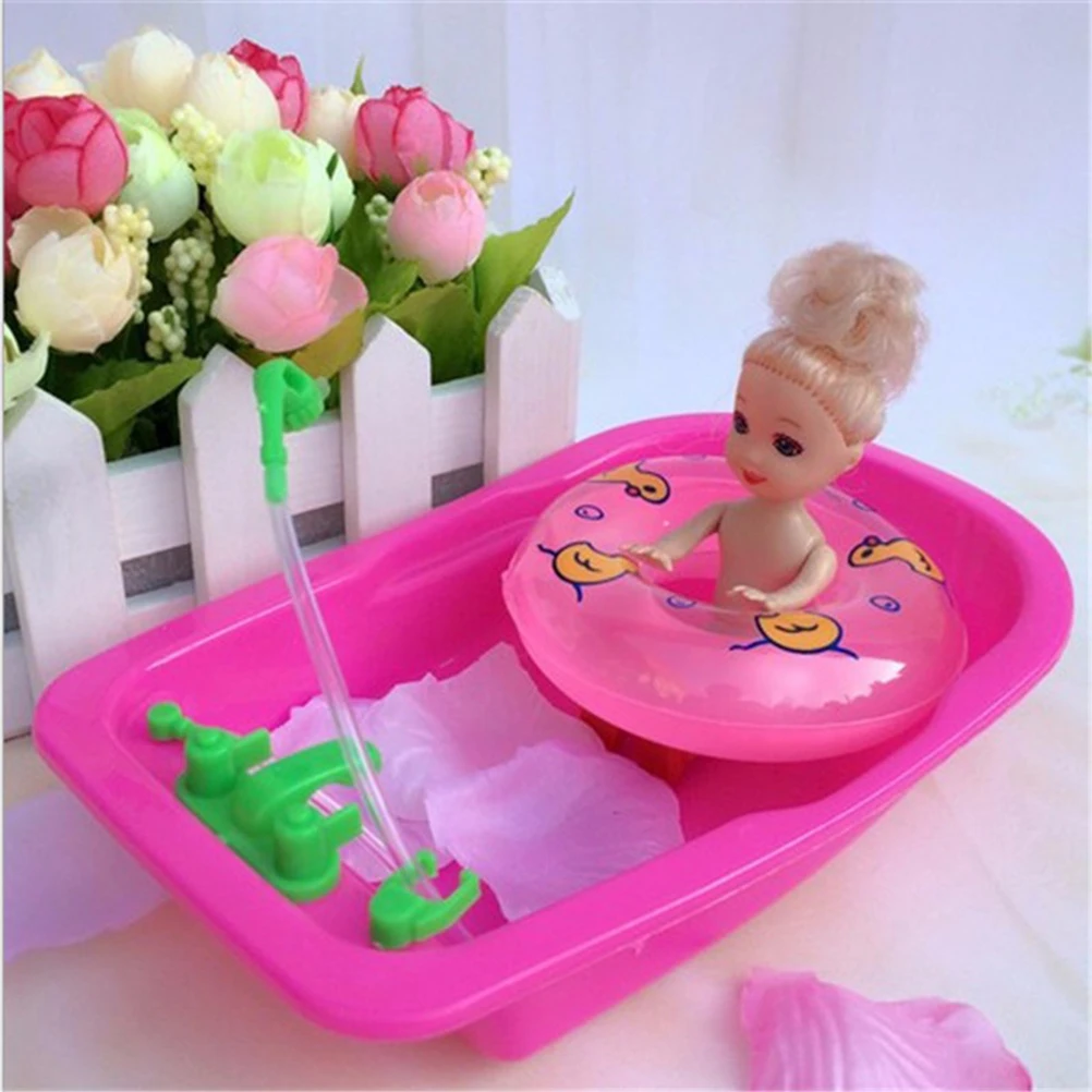 1PCS Doll House Accessories Pink Kawaii Baby Toy Play House Toys Bath Tub for Furniture Accessories
1PCS Doll House Accessories Pink Kawaii Baby Toy Play House Toys Bath Tub for Furniture Accessories