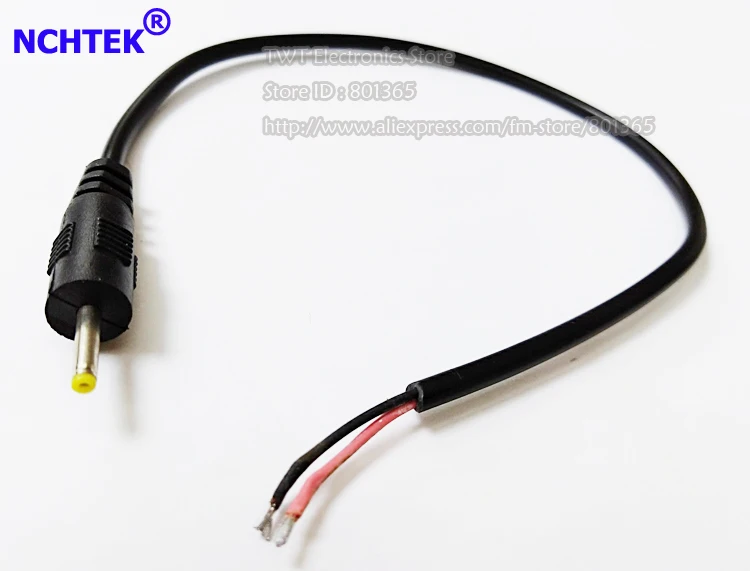 NCHTEK DC 2.5x0.7mm 2.5/0.7 Power Male Plug Cord Connector Adaptor With Cable,DC male pigtail cable/Free shipping/20PCS
NCHTEK DC 2.5x0.7mm 2.5/0.7 Power Male Plug Cord Connector Adaptor With Cable,DC male pigtail cable/Free shipping/20PCS