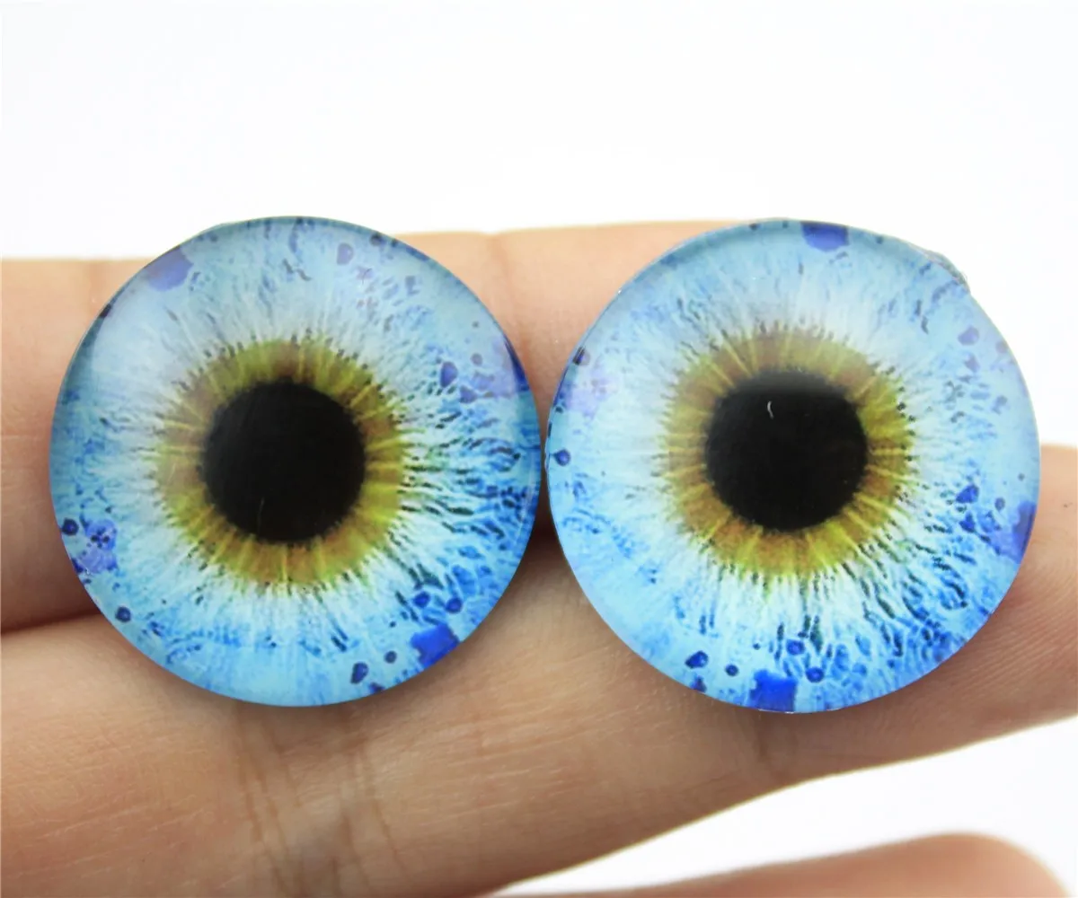 10pcs 25mm 20mm Brown Eye Photo Pattern Domed Glass Cabochon Handmade Pendant G-0620
10pcs 25mm 20mm Brown Eye Photo Pattern Domed Glass Cabochon Handmade Pendant G-0620