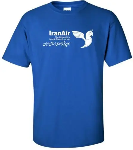 New Men T shirt Fashion Iran Air Retro Logo Iranian Airline Aviation T-Shirt Casual cotton t shirt
New Men T shirt Fashion Iran Air Retro Logo Iranian Airline Aviation T-Shirt Casual cotton t shirt