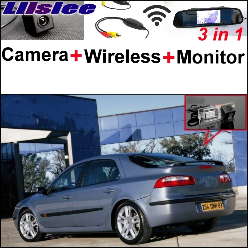 Liislee 3 in1 Special Rear View Camera + Wireless Receiver + Mirror Monitor Easy Parking System For Renault Laguna II III
Liislee 3 in1 Special Rear View Camera + Wireless Receiver + Mirror Monitor Easy Parking System For Renault Laguna II III