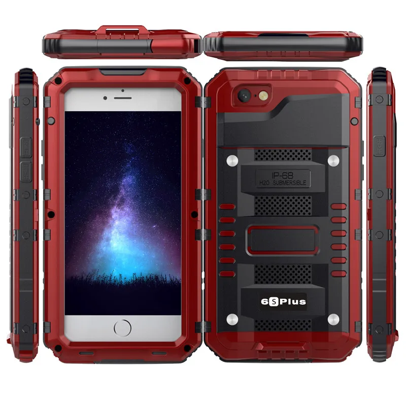 Metal Aluminum waterproof case for iphone 7plus (30)